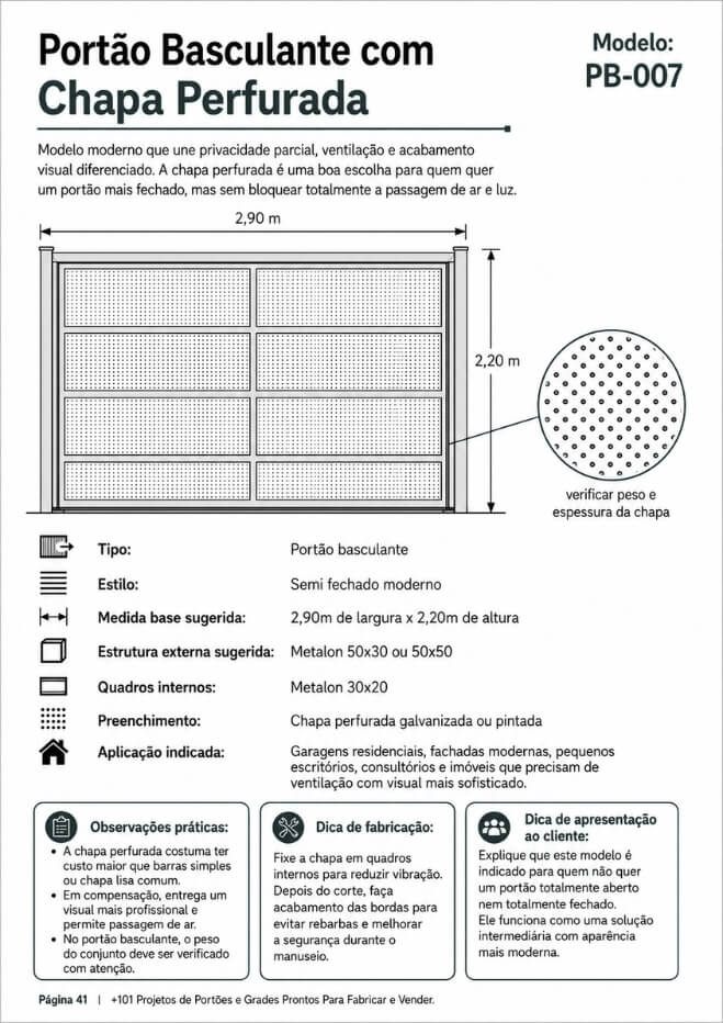 +101 Projetos de Portões e Grades Prontos Para Fabricar e Vender. (5)